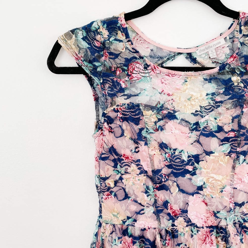 Lace Floral Dress